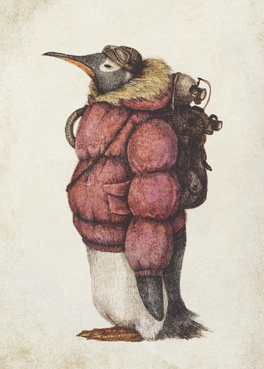 Himmelspinguin | Leinwand