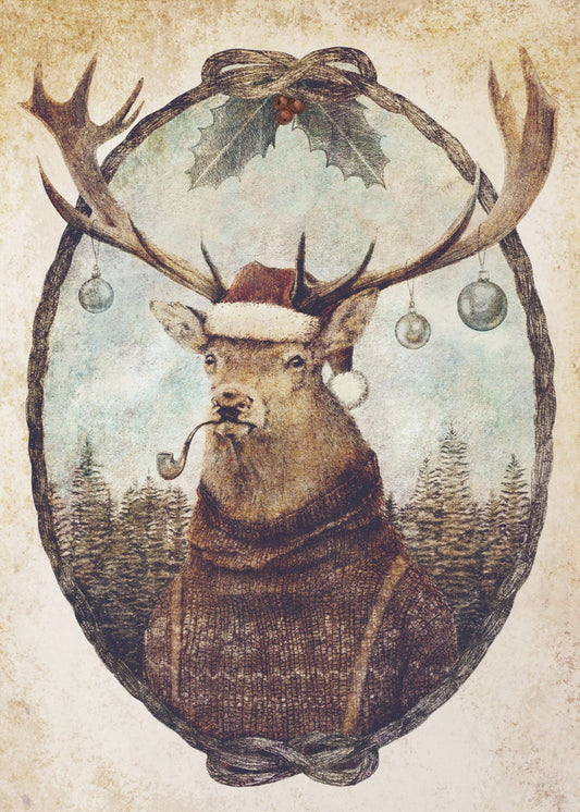 Denken Sie an wilde Weihnachten | Poster