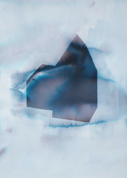 Minimalistische geometrische Form | Leinwand