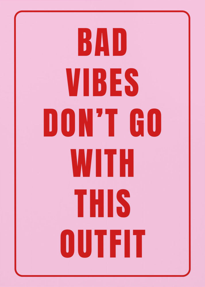 Positive Vibe Garderobe | Leinwand