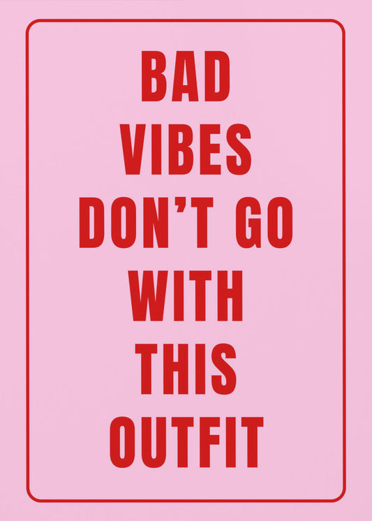 Positive Vibe Garderobe | Leinwand