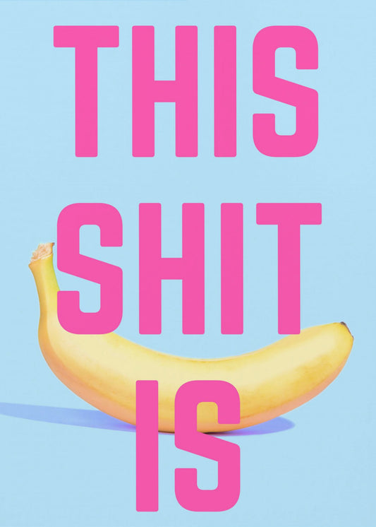 Markantes Bananen-Statement | Leinwand