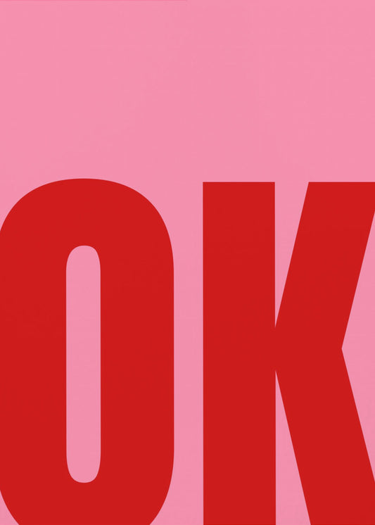 Fettgedruckter minimalistischer Text | Poster