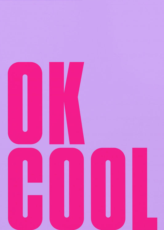 Kräftiges Pink-Statement | Poster