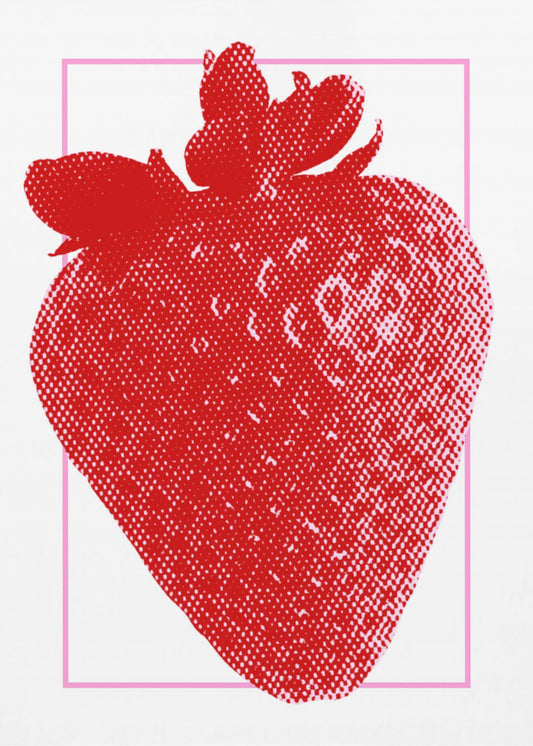 Rote Erdbeere | Poster