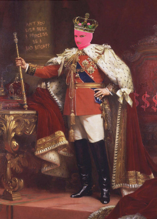 Königliche Figur in Ornat | Poster