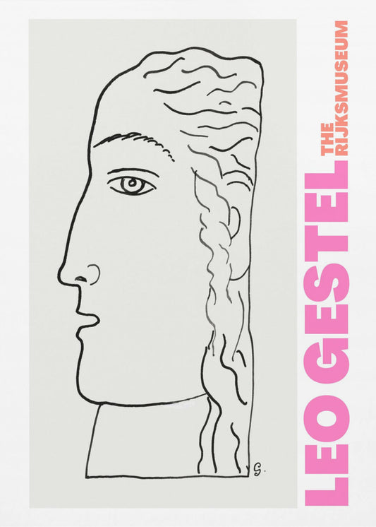 Elegante Profilskizze | Poster