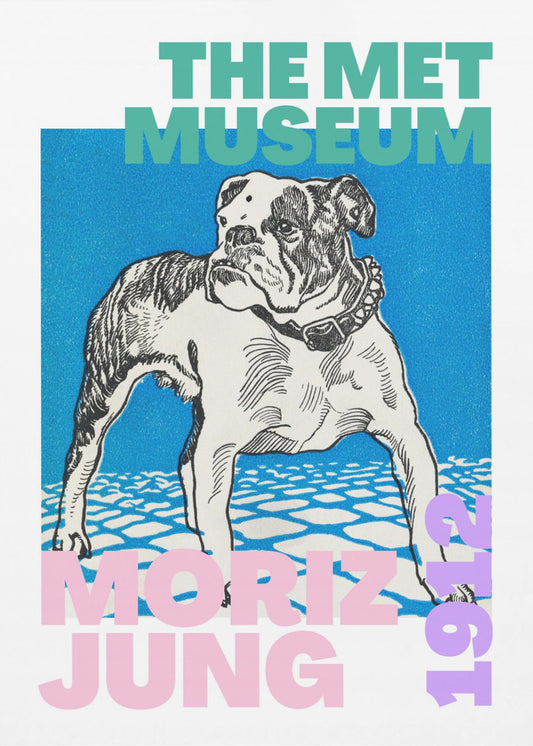 Skizze einer Bulldogge | Poster