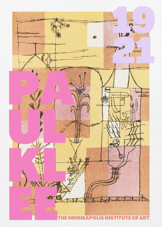 Strichzeichnungen und geometrische Formen | Poster