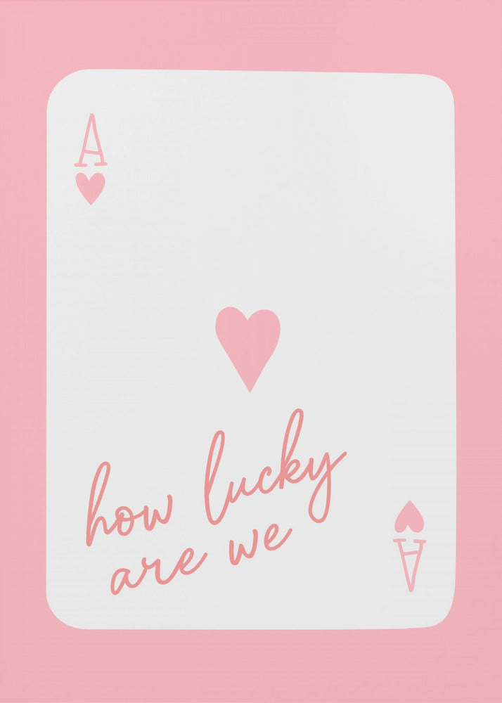 Wie glücklich sind wir, Ace Pink | Poster