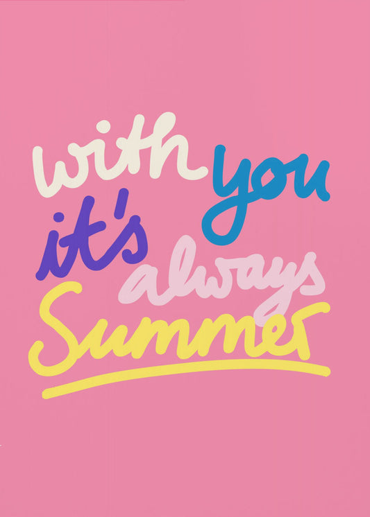 Endlose Sommerstimmung | Leinwand
