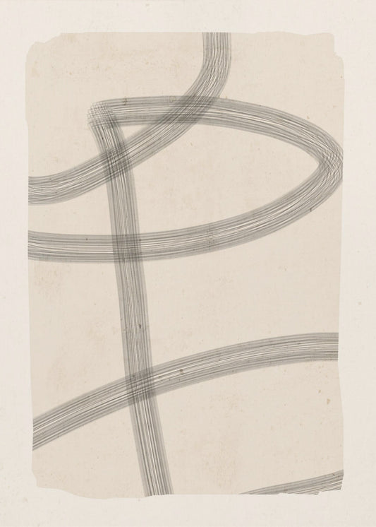 Minimalistische abstrakte Kunst | Leinwand