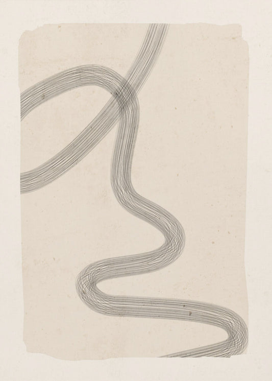 Minimalistische abstrakte Kunst | Poster
