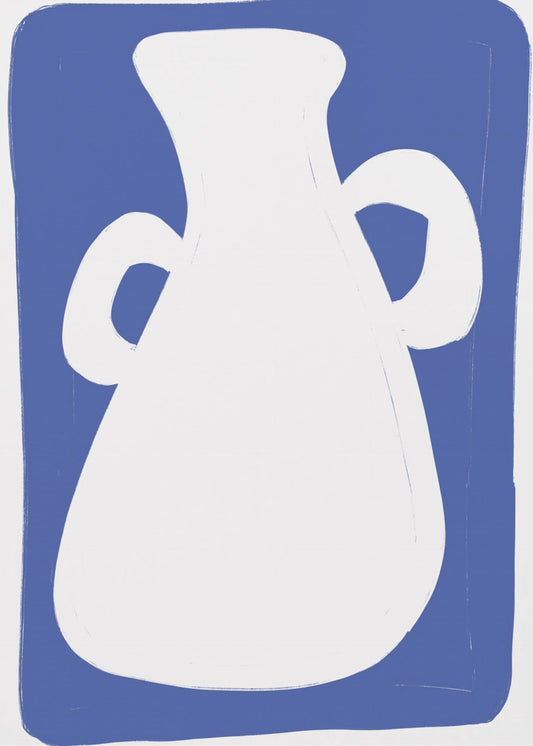 Vase mit zwei Henkeln | Leinwand