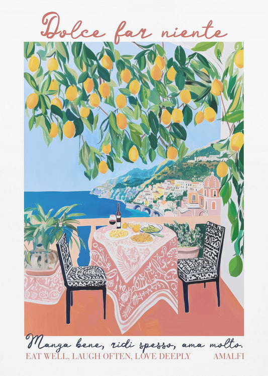 Gut essen Amalfi | Poster