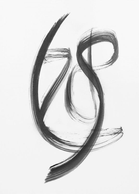 Pinselstrich02 18x24 | Poster
