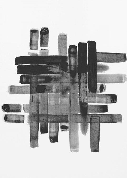 03 Verschiedene Striche 02 18x24 | Poster