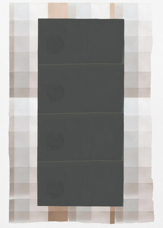 Monochromes Mosaik | Leinwand