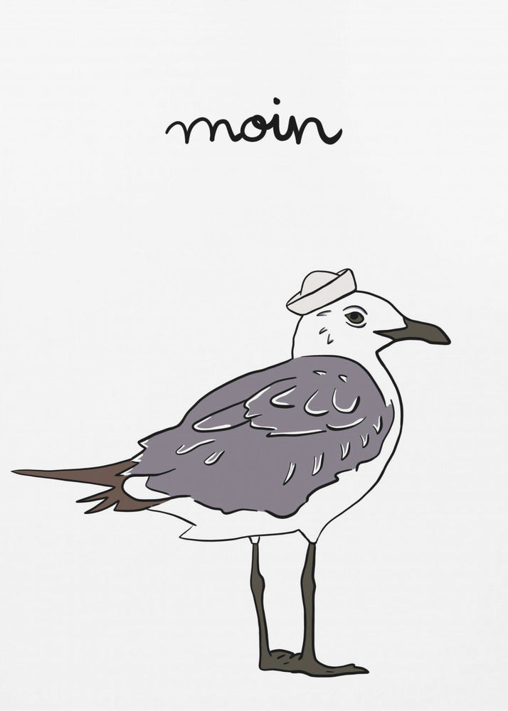 Möwe mit Stil | Poster