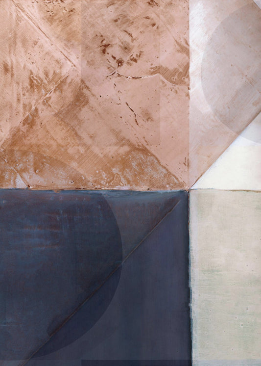 Abstraktes geometrisches Muster | Leinwand