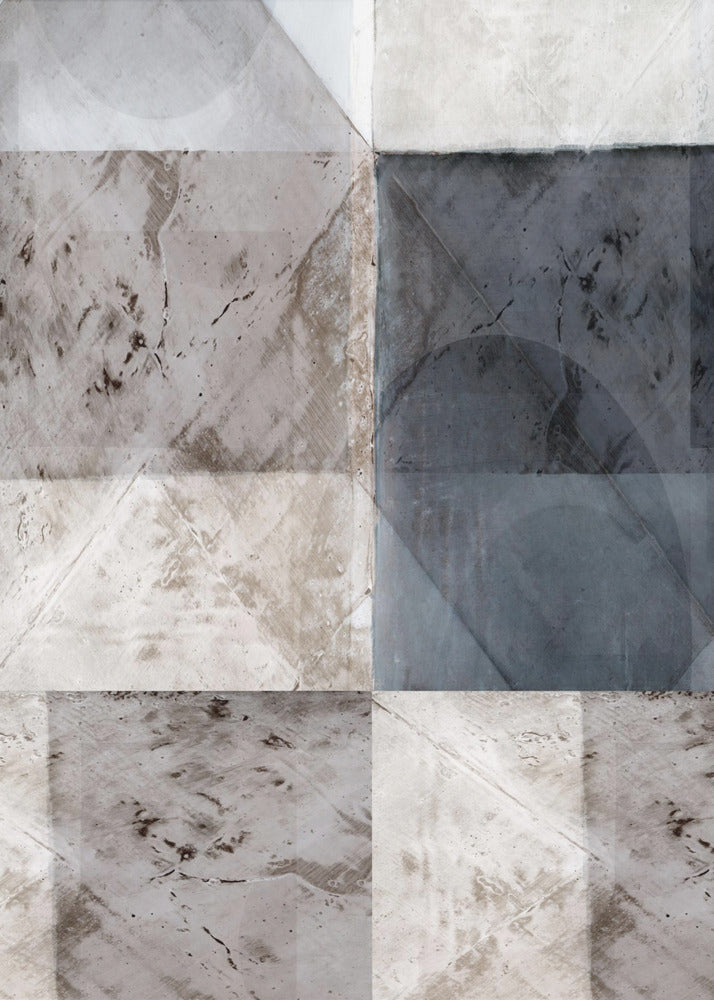 Abstraktes geometrisches Muster | Leinwand