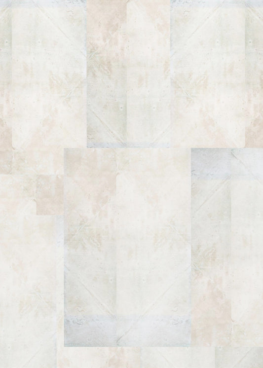 Weiches abstraktes geometrisches Muster | Poster