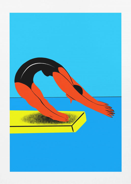 Schwimmer | Leinwand