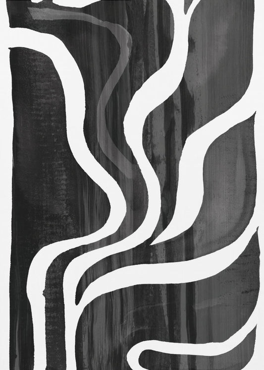 Monochrome Bewegung | Leinwand