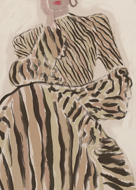 Zebra-Eleganz | Poster