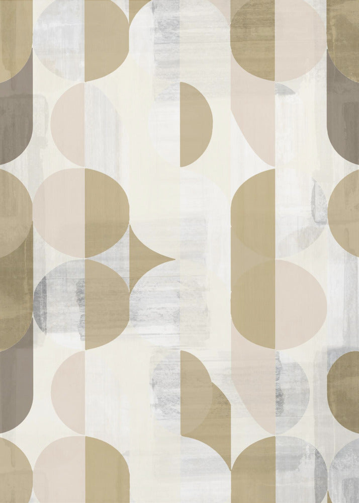 Schwarz Taupe | Leinwand