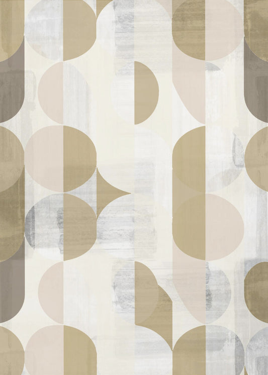 Schwarz Taupe | Leinwand