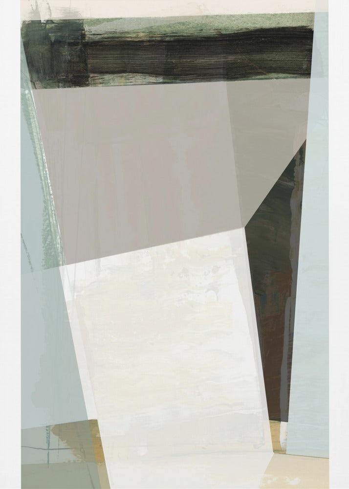 Geteilter Raum | Leinwand