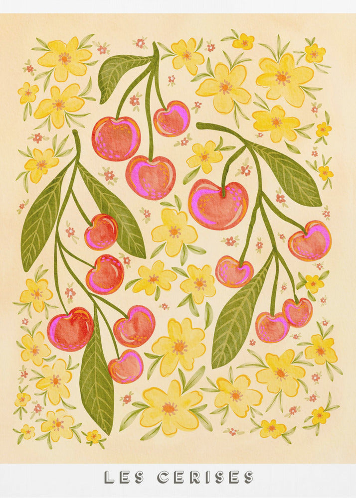 Skurriles Kirsch-Design | Poster