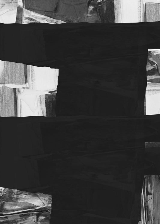 Monochrome Ebenen | Leinwand