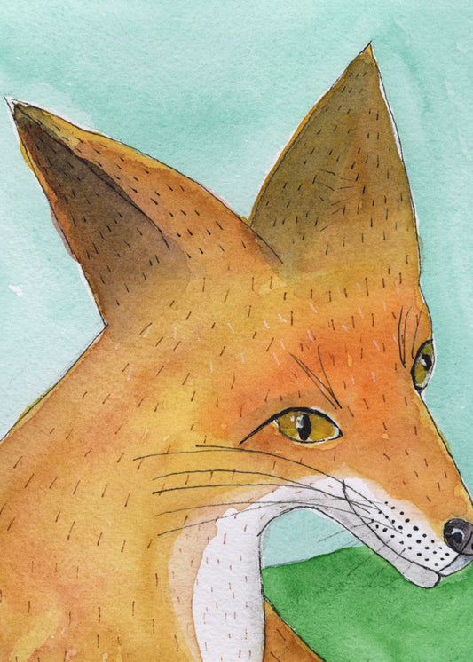 Roter Fuchs | Leinwand