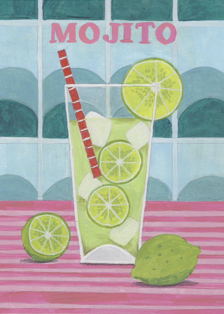 Ein Glas Mjito | Poster