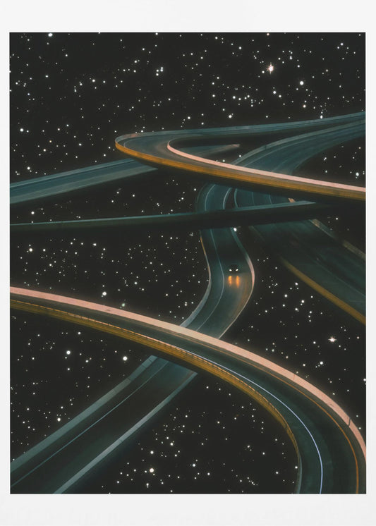 Alleine fahren, an dich denken | Poster