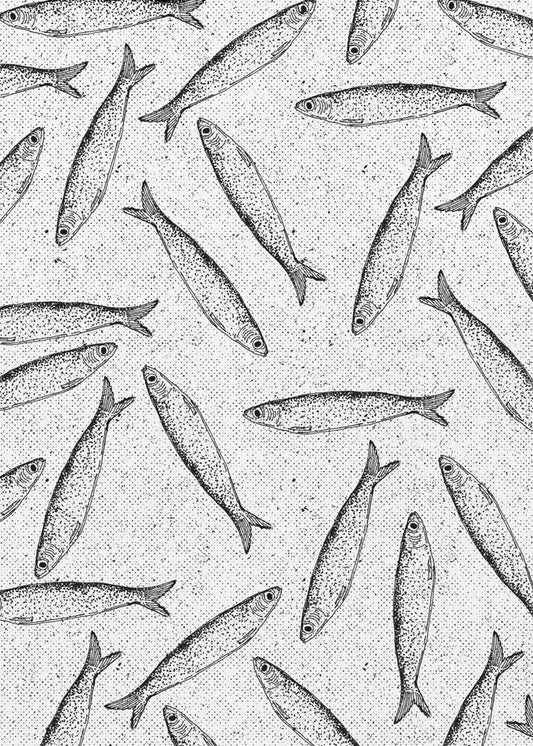 Sardinenfischmuster | Poster