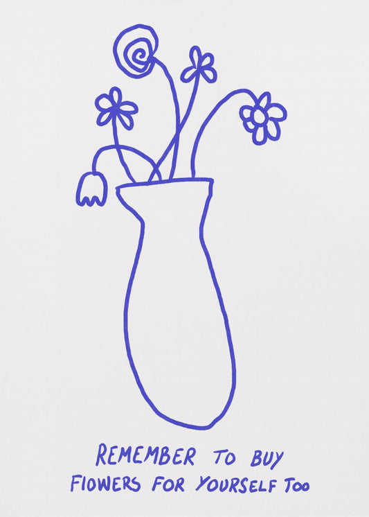 Selbstpflege-Bouquet | Leinwand