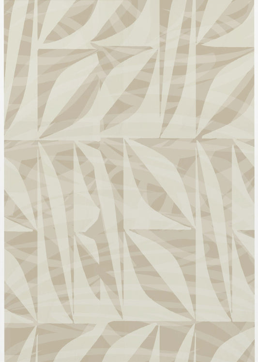 Dezentes botanisches Muster | Leinwand
