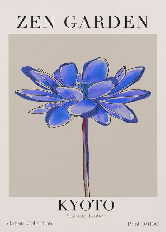 Ruhige Blüte | Leinwand