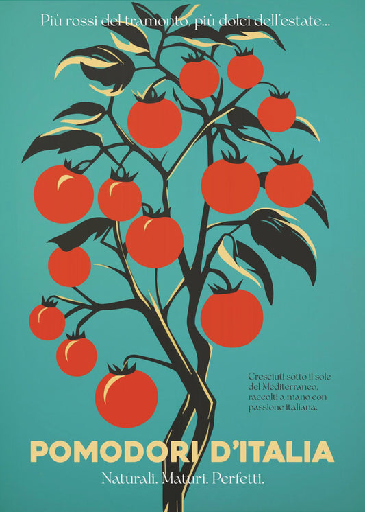 Vibrant Red Tomatoes | Poster