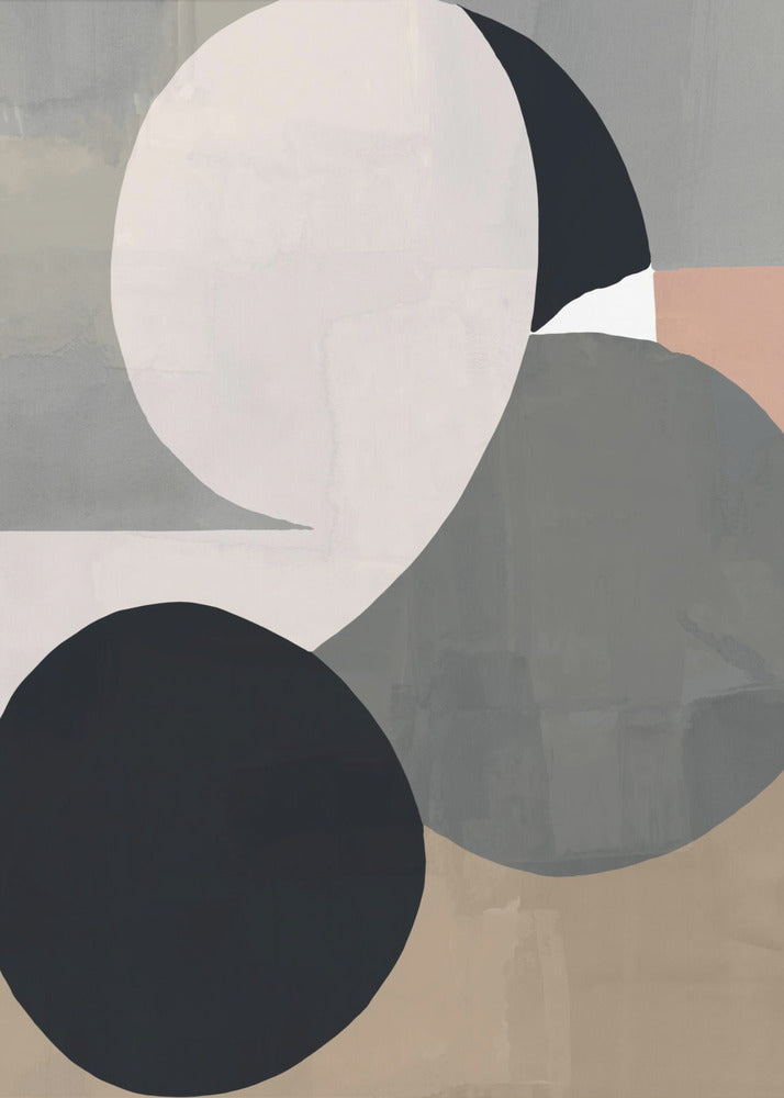 Sich kreuzende Kugeln | Poster