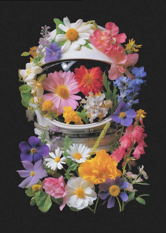 Kosmische Blüte | Leinwand