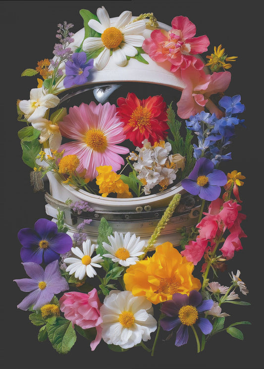 Kosmische Blüte | Leinwand