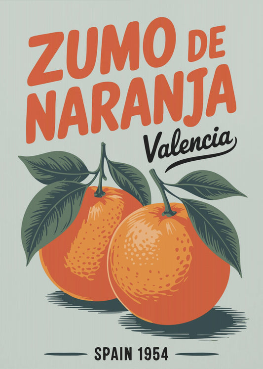 Valencia Orangen | Leinwand