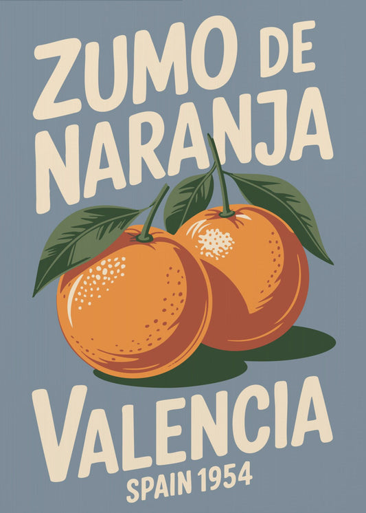 Valencia Orangen | Leinwand