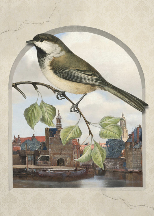Vogelperspektive auf den Torbogen | Leinwand