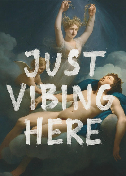 Einfach hier vibrieren | Poster