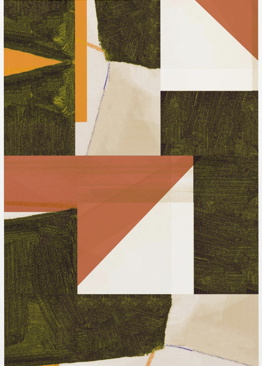 Terra Firma Geometrie | Leinwand